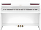 Pianino cyfrowe Casio AP-550 White (AP-550WE) - obraz 6