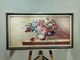 Картина гобеленовая Цветочная гармония в багетной раме 40x80см. №G325 - изображение 6