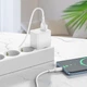 Сетевое зарядное устройство Borofone BAS11A 10.5W с кабелем USB-C 1 м, USB-A, адаптер питания для смартфонов, белый - изображение 5