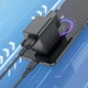 Мережевий зарядний пристрій Borofone BAS11A 10.5W з кабелем Micro-USB 1 м, USB-A, адаптер живлення для смартфонів, чорний - зображення 5