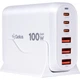 Зарядний пристрій Gelius Force GaN 100W GP-HC063 3USB-A + 3Type-C - зображення 1
