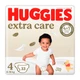 Підгузки Huggies Extra Care Size 4 (8-16 кг) 33 шт (5029053583143) - изображение 1