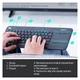 Клавіатура Logitech K400 Plus Touch Wireless UA Black (920-007145) - изображение 6
