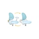 Дитяче крісло Evo-kids Mio Air Blue (Y-307 KBL) - изображение 5
