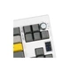 Клавіатура Epomaker Shadow-X 70 Wisteria Linear Switch Hot-Swap LCD Screen RGB Wireless/Bluetooth/USB UA White (SHX-W-WL) - изображение 3