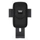 Автодержатель для телефона Baseus Metal Age II Gravity Car Mount SUJS000001, гравитационный держатель в дефлектор авто, черный - изображение 4