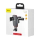Автодержатель для телефона Baseus Metal Age Gravity Car Mount CD Slot Version SUYL-J01, гравитационный держатель в CD-слот авто, черный - изображение 2