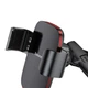 Автодержатель для телефона Baseus Metal Age Gravity Car Mount CD Slot Version SUYL-J01, гравитационный держатель в CD-слот авто, черный - изображение 4