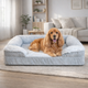 Ортопедична лежанка для собак та котів 75×50 см з ефектом пам'яті (memory foam) - зображення 1