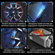 Конструктор диск колеса Bugatti Динамічна версія з двигуном та LED-підсвіткою на 857 деталей - зображення 3