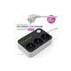 Мережевий фільтр живлення ColorWay CW-CHЕ36B, 3 розетки/6USB Black 1.8M (CW-CHE36B) - изображение 6