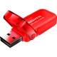 USB флеш накопичувач ADATA 64GB AUV 240 Red USB 2.0 (AUV240-64G-RRD) - изображение 1