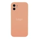 Чохол Premium Silicone Case Full Size with Frame для iPhone 12 72.Kumquat - изображение 4
