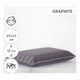 Подушка MirSon ортопедична 6047 Noble stripe Graphite Men 59х43х12 (2200003261707) - зображення 2