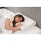 Подушка Ardesto ортопедична Sleepwell хвиля, піна меморі, 60х40х11/9см білий (ART6040COP) - зображення 7