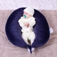 Подушка MirSon для вагітних та годування №8304 Velvet Line 28-0006 Navy blue Велюр 30х170х20 см (2200006200291) - изображение 1