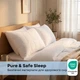 Набор подушек Sei Design SoftDreams Искусственный пух 50х70 см 2 шт (4823133302102) - изображение 10