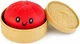 Іграшка 10 см великий сквіш червоний пельмень Dumpling, Mystery Dumpring, Squishies Dumpling - зображення 2