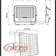 Светодиодный прожектор на солнечной батарее TIGER PRO-100 3CCT 068-012-2100 (Horoz Electric) - изображение 3