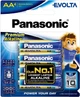 Батарейки Panasonic Evolta щелочные AA блистер, 4 шт (LR6EG/4B) - изображение 1