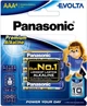 Батарейки Panasonic Evolta щелочные AAA блистер, 4 шт (LR03EG/4B) - изображение 1