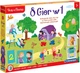 Zestaw gier planszowych Clementoni Uczę sie Bawiąc 8 Gier w 1 (8005125500895) - obraz 1