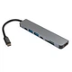 Концентратор Vinga Type-C to 4K HDMI+2*USB3.0+SD+TF+PD+USB-C 3.1 Gen1 aluminium (VCPHTC7AL) - зображення 2