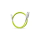 Дата кабель USB 2.0 AM to Micro 5P 1.0m Soft white/lime Pixus (4897058531176) - изображение 3