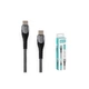 Дата кабель USB Type-C to Type-C 1.0m PD Fast Charging 65W 3А grey ColorWay (CW-CBPDCC040-GR) - изображение 7