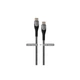 Дата кабель USB Type-C to Type-C 1.0m PD Fast Charging 65W 3А grey ColorWay (CW-CBPDCC040-GR) - изображение 8