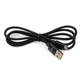 Дата кабель USB 2.0 AM to Micro 5P 1m nylon black Vinga (VCPDCMNB1BK) - зображення 3