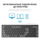 Клавіатура OfficePro SK985B Wireless/Bluetooth Black (SK985B) - изображение 12