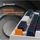 Клавіатура GamePro MK180W Hot-Swap Red Swich RGB USB UA White (MK180W) - изображение 11