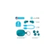 Навушники Jlab JBuds Mini Aqua Teal (IEUEBJBMINIRAQUA124) - изображение 7
