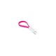 Дата кабель USB 2.0 AM to Type-C 0.18m pink Extradigital (KBU1788) - изображение 1