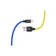 Дата кабель USB 2.0 AM to Lightning 1.0m National ColorWay (CW-CBUL052-BLY) - изображение 4