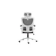 Офісне крісло GT Racer X-5728 White/Gray - зображення 7