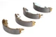 Гальмівна колодка LPR 06830 Audi 80, A2, 100; Skoda Roomster, Felicia, Fabia, Rapid; Seat Cordoba, Ibiza, Toledo; Volkswagen Polo, Golf, Jetta, Passat; Chery Amulet 811609526, 443609525X, 443609528X - изображение 1