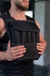 Спортивний жилет-обважнювач MegaShape Steel 50 кг, чорний - изображение 3