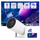 Проектор AMX100 (Android 12,120 lumen, Bluetooth+WiFi, 1280*720P) Белый - изображение 7