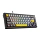 Клавіатура Ajazz AK650 Moon Yellow Switch USB UA Black/Grey/Yellow (AK650-MY-GWY) - зображення 3