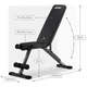 Регулируемая складная Скамья Zipro Stride для жима штанги лежа, пресса - изображение 2
