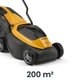 Газонокосарка акумуляторна STIGA Collector132eKit 20В 4А·год 30см 30л 30-70мм ЗП 8.79кг - изображение 4