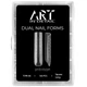 Багаторазові верхні форми ART Dual Nail Forms Type 06 - изображение 1