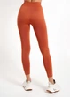 Безшовні легінси жіночі з мікрофібри Giulia LEGGINGS 02 L/XL Orange-burnt sienna - зображення 2