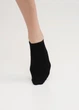 Классические женские носки Giulia WS0 CLASSIC 36/40 черные Black хлопковые тонкие короткие - изображение 6