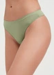 Трусики стрінги жіночі безшовні Giulia STRING BRIEFS COLOR L/XL Green-kohlrabi - зображення 1
