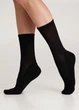 Женские классические носки Giulia WS3 TERRY CLASSIC 003 36/40 Black черные однотонные хлопковые - изображение 4