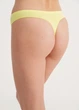 Трусики стрінги жіночі безшовні Giulia STRING BRIEFS COLOR S/M Yellow-charlock - зображення 3