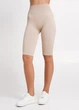 Велосипедки жіночі в рубчик Giulia TRACKS RIB one size Beige-naturale - зображення 1